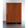 24 in. Outdoor Frost Free Freezer with Installed Icemaker, Black L597858