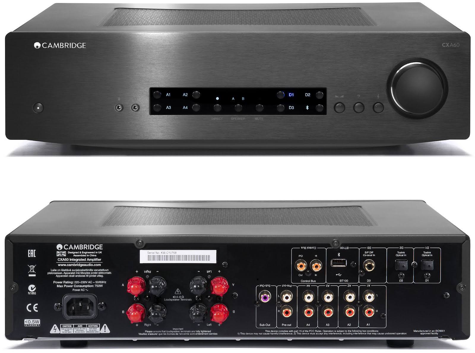 Integrated Amplifier (Black) O997738