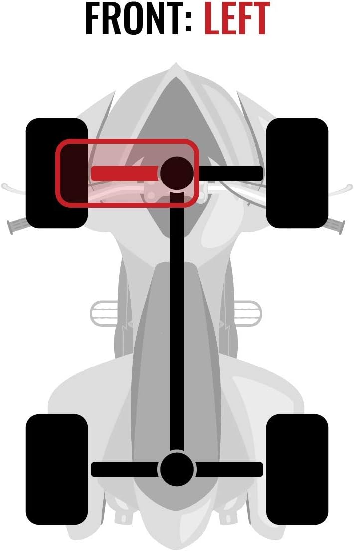 Front Left Axle for Can-Am Maverick 1000 4X4 B9611