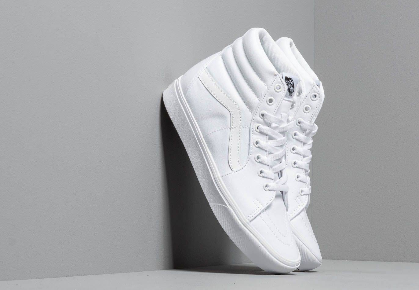 True White Sk8-Hi Shoes D98651