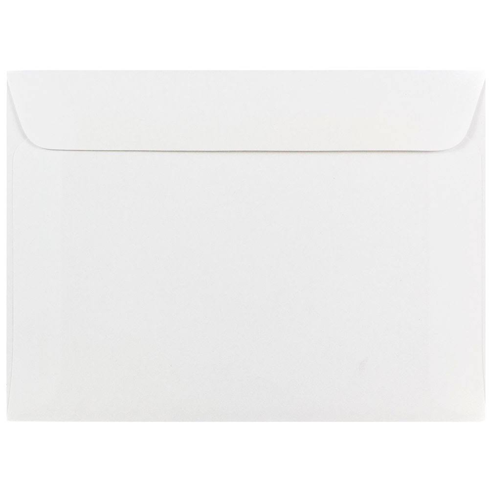 White 5.5 x 7.5 Booklet Envelopes, 500/Box J345051