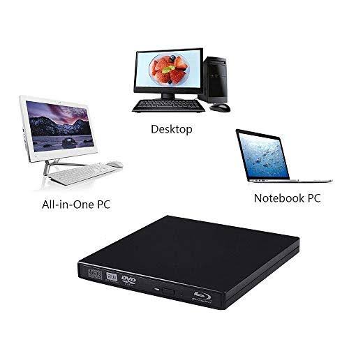 BLU-RAY Player External USB DVD RW Laptop Burner Drive X254