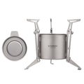 Camping Stove with Lid and Foldable Legs D14494
