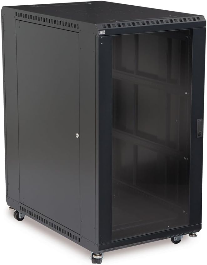42U Glass Server Cabinet C1875