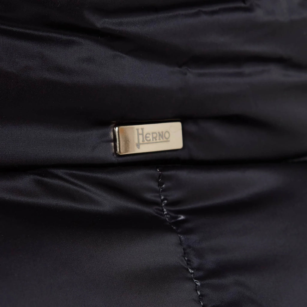 Black Down Coat J6123