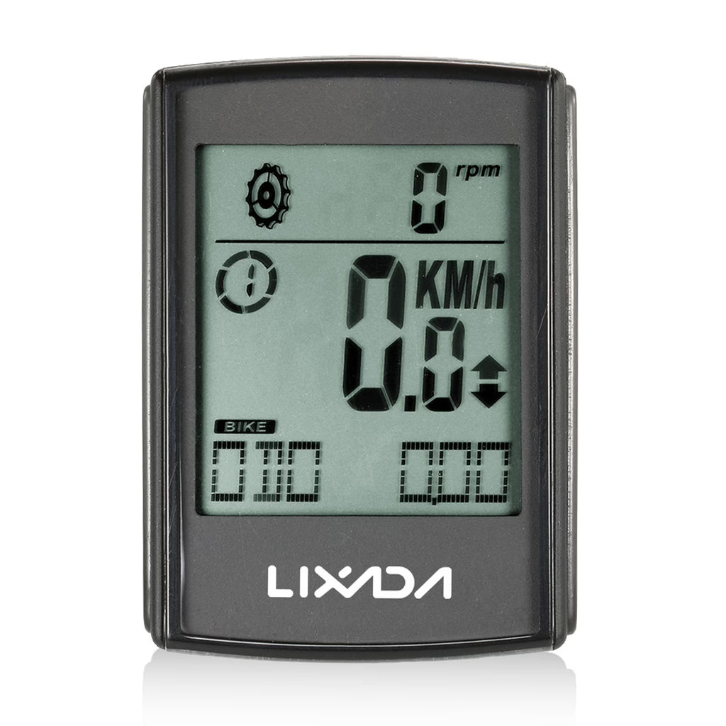 Wireless LCD Cycling Computer with Speed & Cadence Tracker U42060