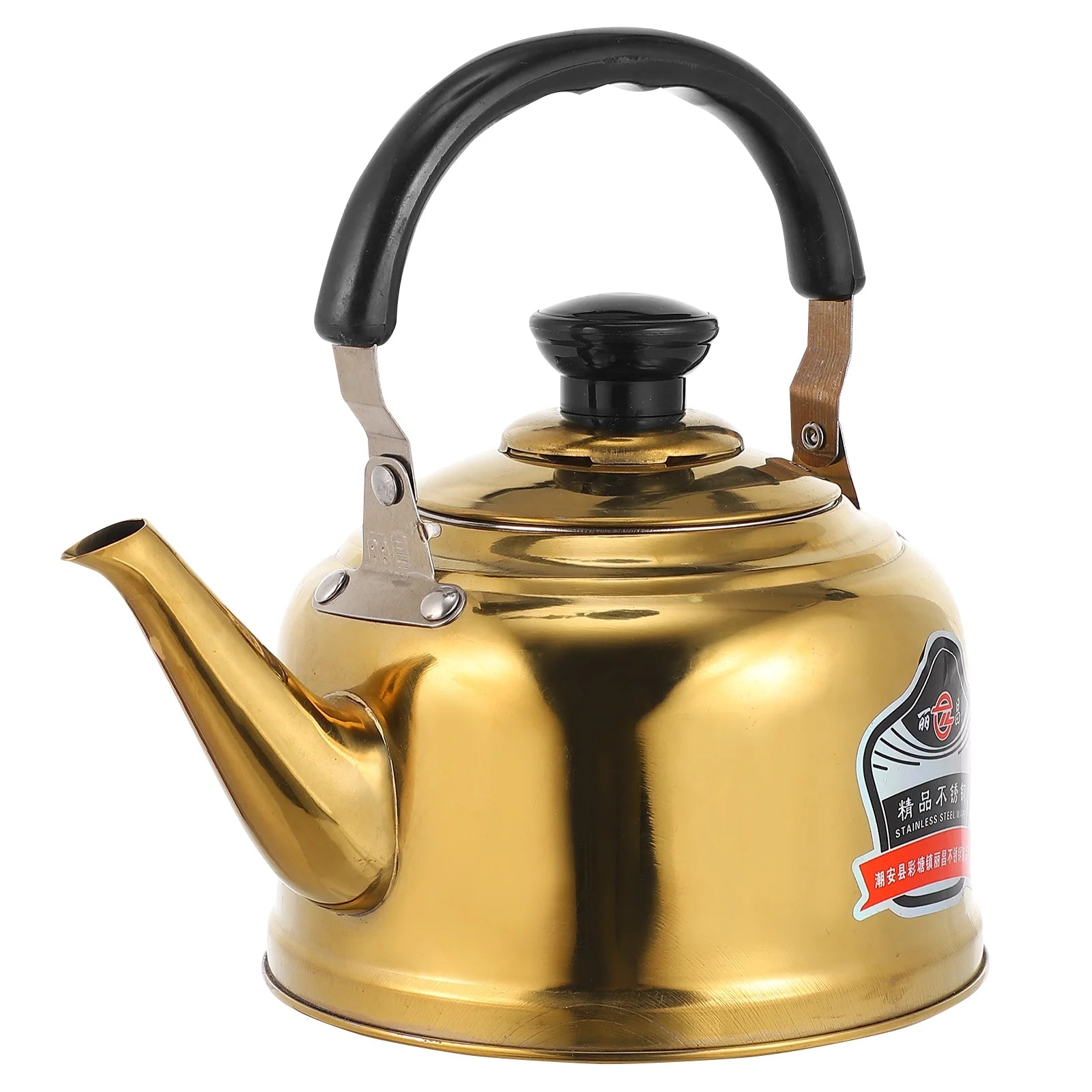 Stainless Steel Whistling Tea Kettle Stovetop Pot E554