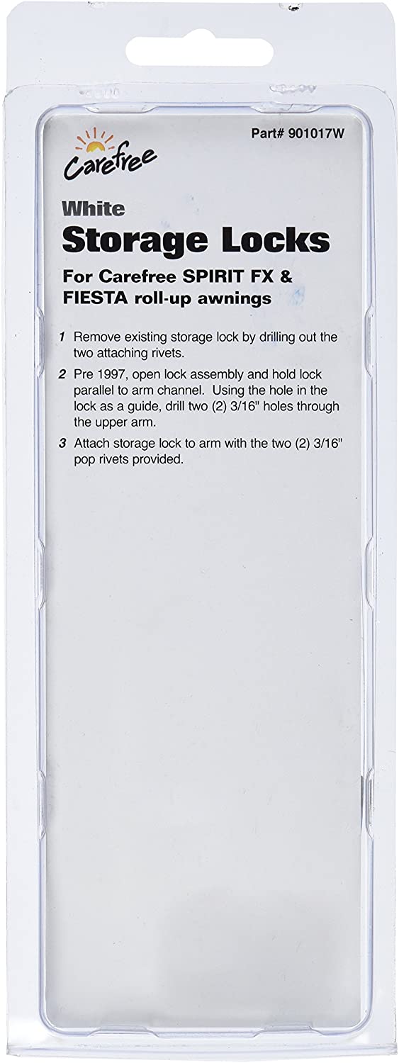 White Storage Lock N585