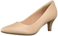 Leather Pumps, Size 7 Medium, Nude A649