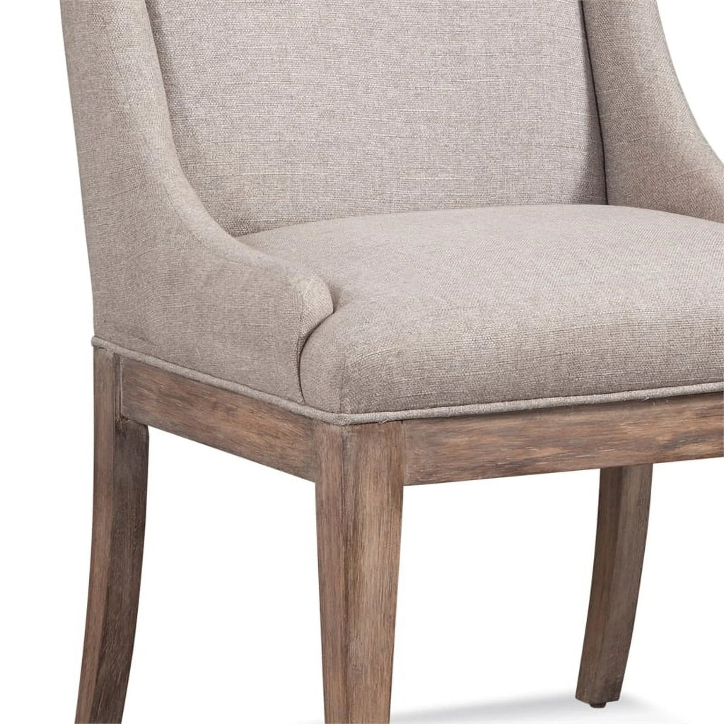 Natural Wood Parsons Chair O90527