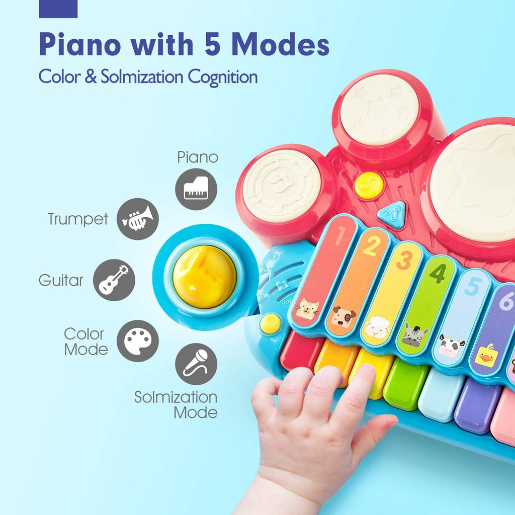 Piano Drum Playset Musical Toys Pack of 2 C3640