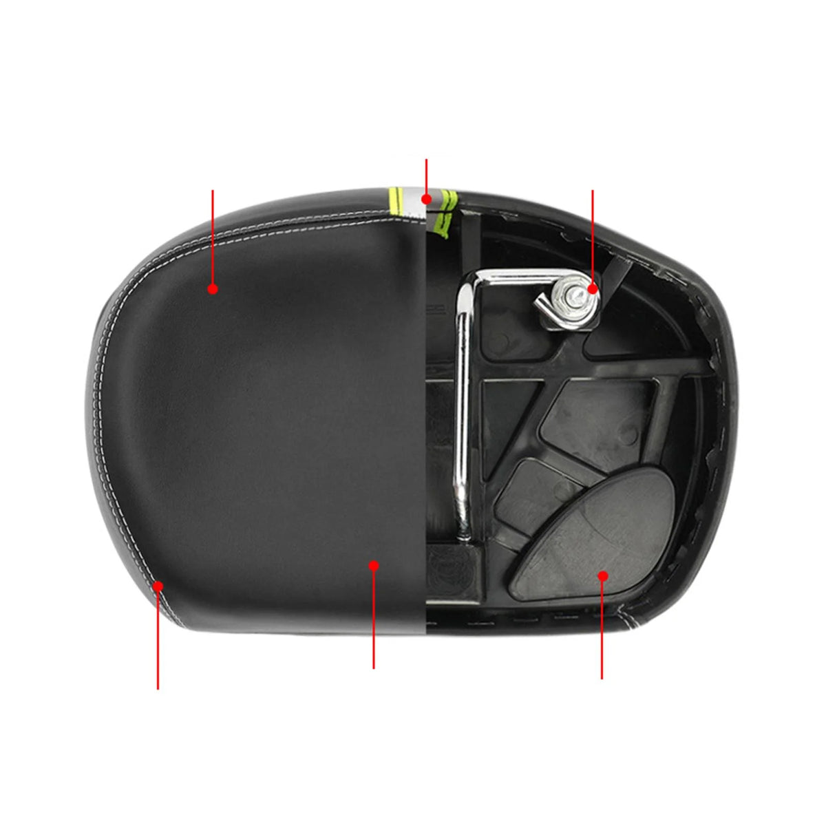 Oversized Bike Seat Saddle Replacement Y79227