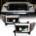 Projector Headlights with LED Tube and Sequential Signal W641