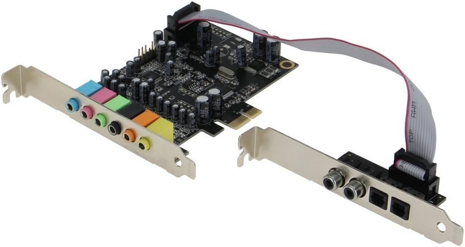 PCIe 7.1 Channel Sound Card with SPDIF Bracket S579