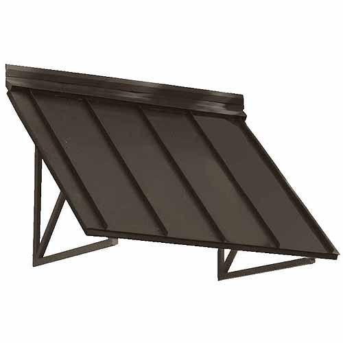 Bronze Standing Seam Slope Awning I665556