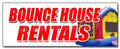 24" Inflatable Moonwalk Decal Sticker Q3022