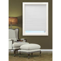 Cool White Cordless Blackout Cellular Shade W414