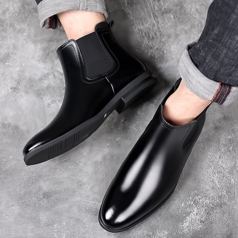 Black Chelsea Boots 9 US A812