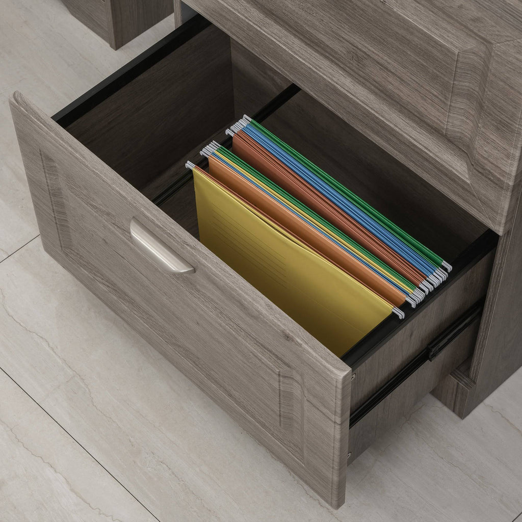 Oak 2-Drawer Lateral File Cabinet E3604