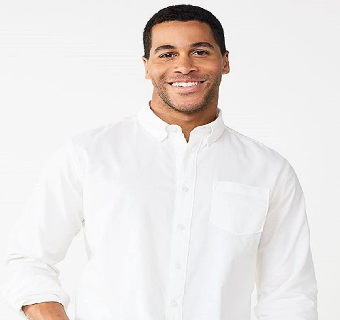 White Button Down Shirt Size X-Large I475