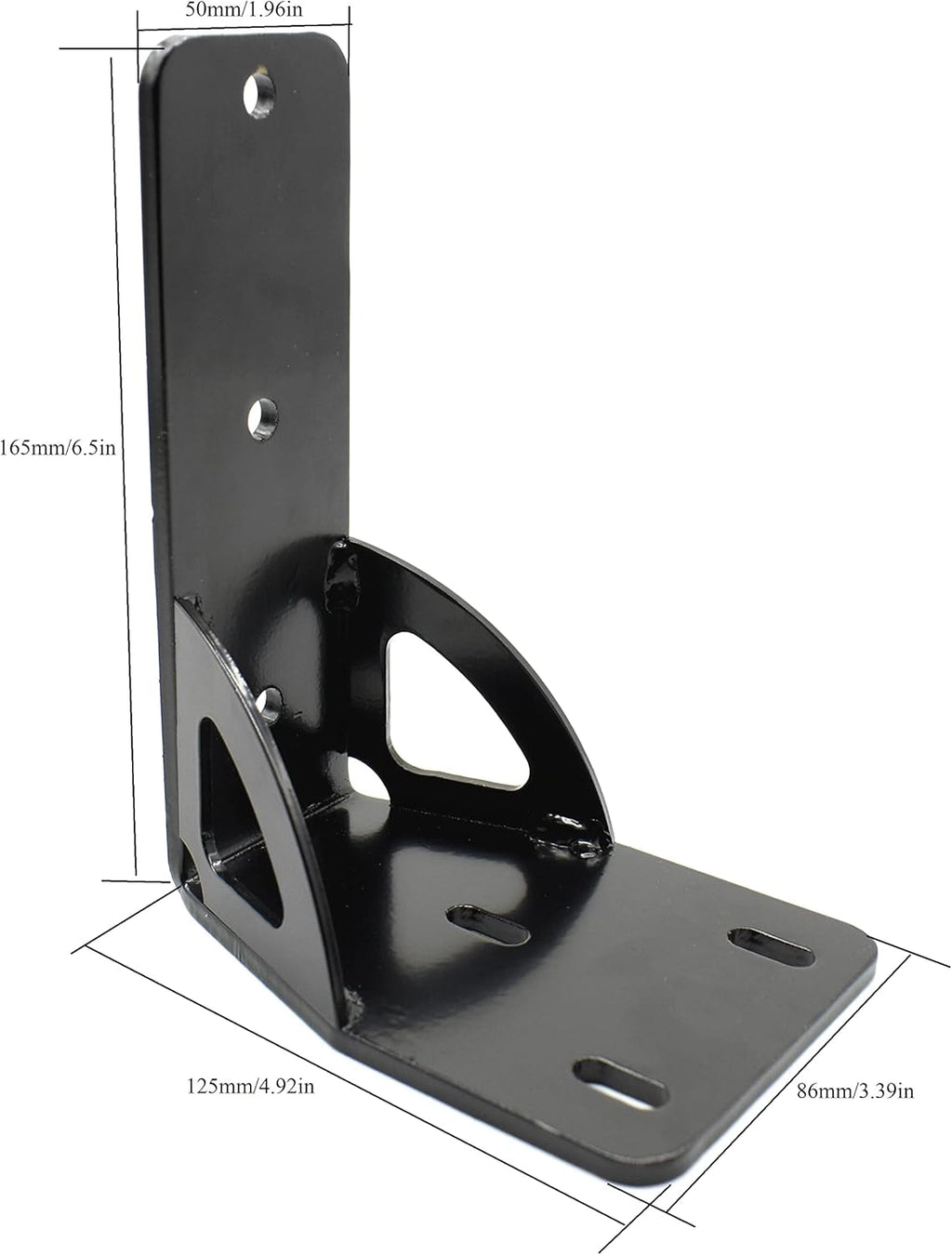 Awning Bracket Replacement, 50mm Wide, 8mm Pre-drilled Holes, Pair Pack of 2 G6123