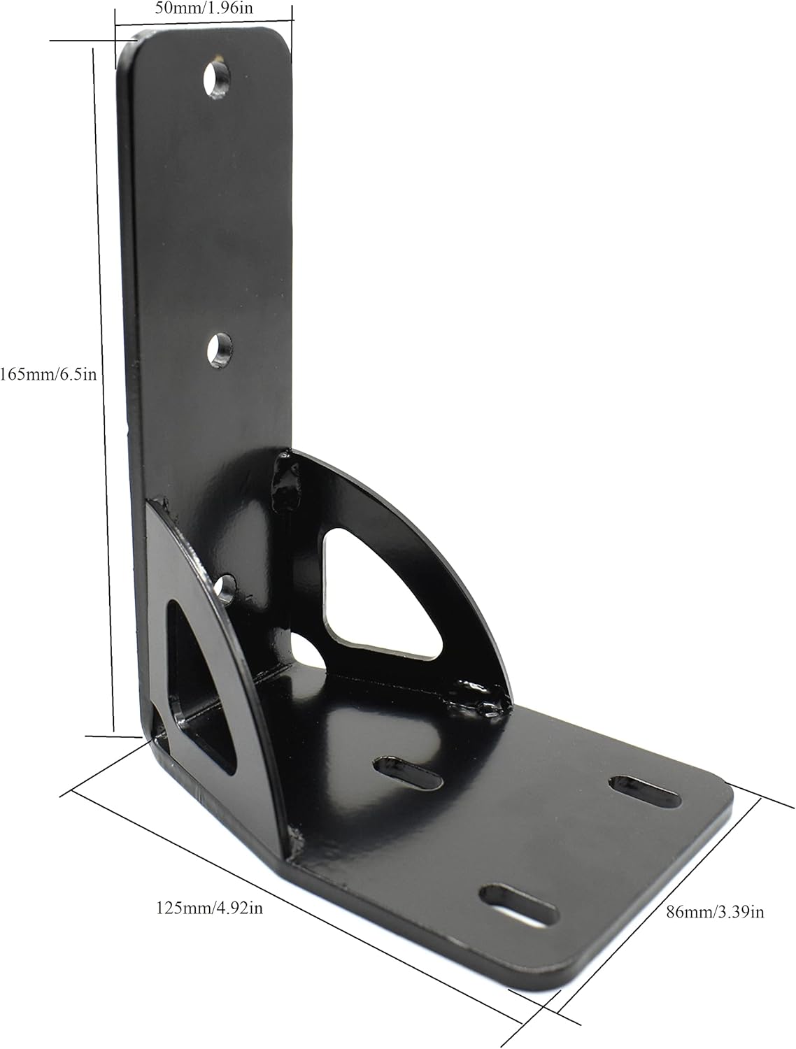 Awning Bracket Replacement, 50mm Wide, 8mm Pre-drilled Holes, Pair Pack of 2 G6123
