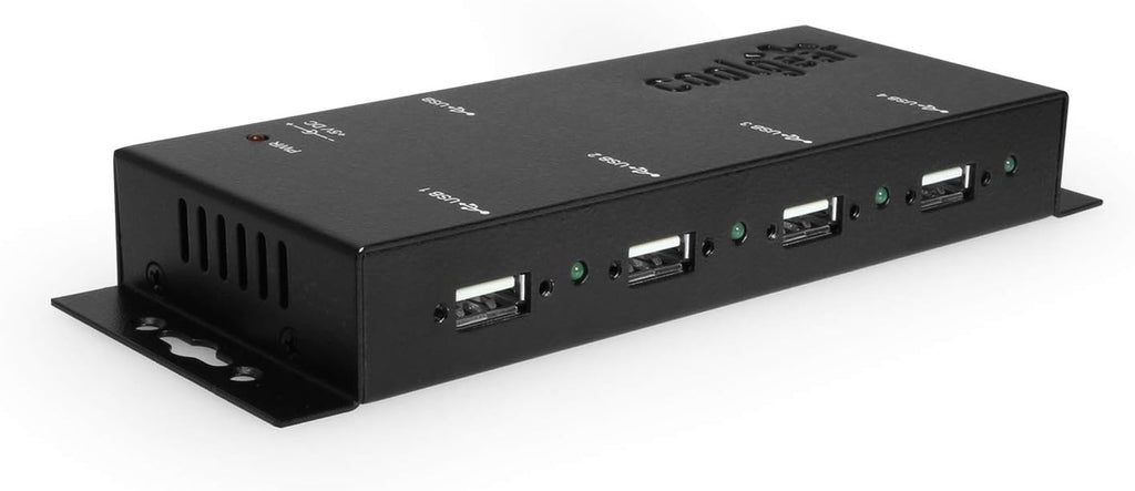 4-Port USB 2.0 Powered Hub with Screw Lock Pack of 2 P131