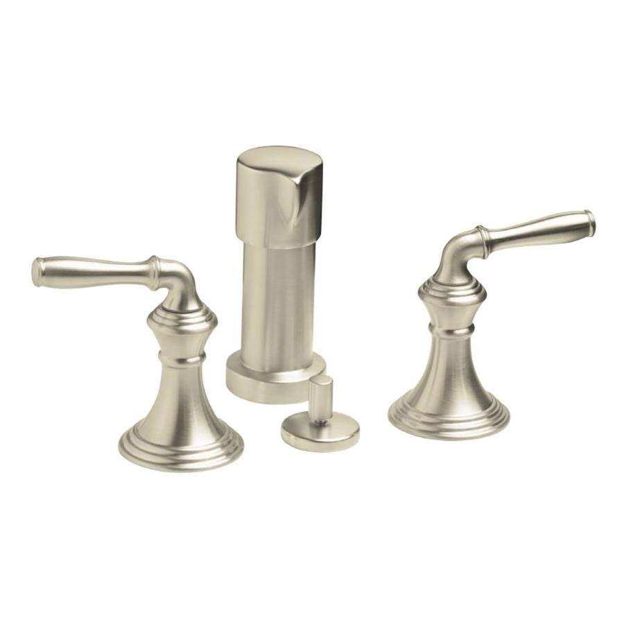 Vibrant Brushed Nickel Vertical Spray Bidet Faucet T52847