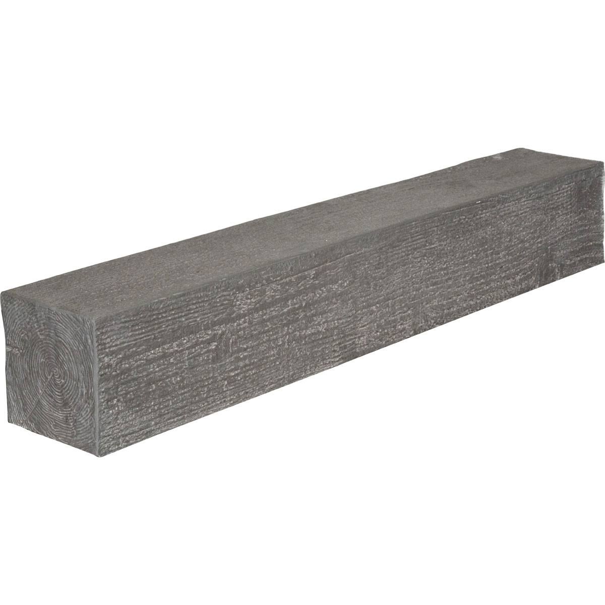 Rough Sawn Faux Wood Fireplace Mantel Q950387