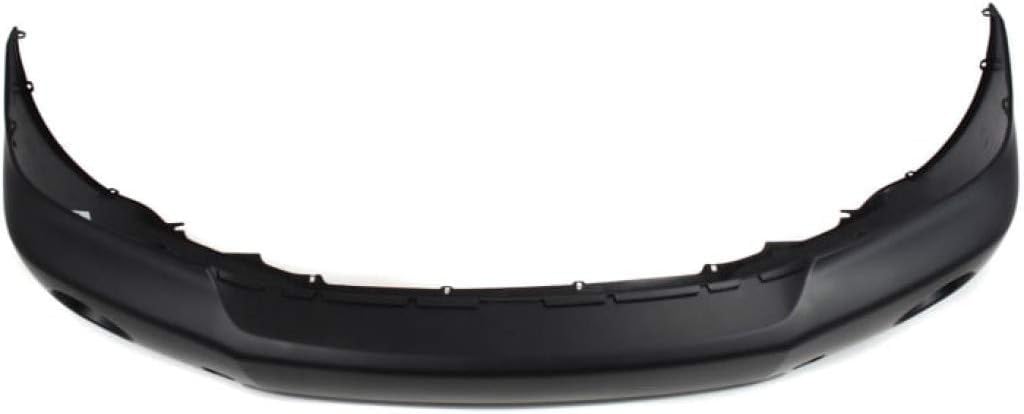 Front Primed Bumper Cover for Toyota Highlander 2004-2007 with Fog Light Holes T5377