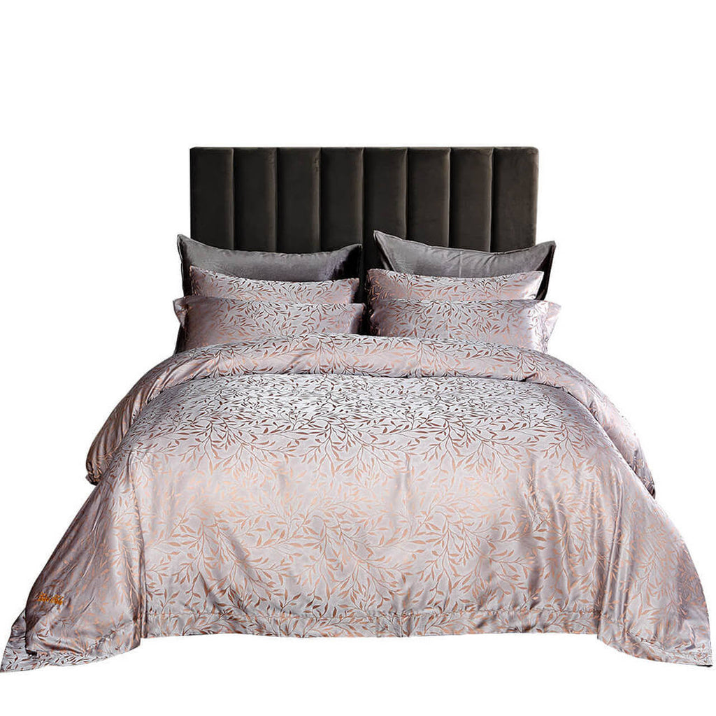 Queen Size 6 Piece Jacquard Bedding Duvet Cover Set H198220