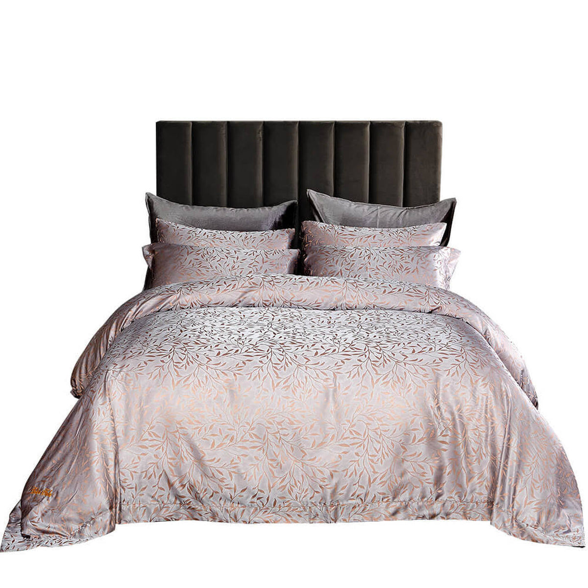Queen Size 6 Piece Jacquard Bedding Duvet Cover Set H198220