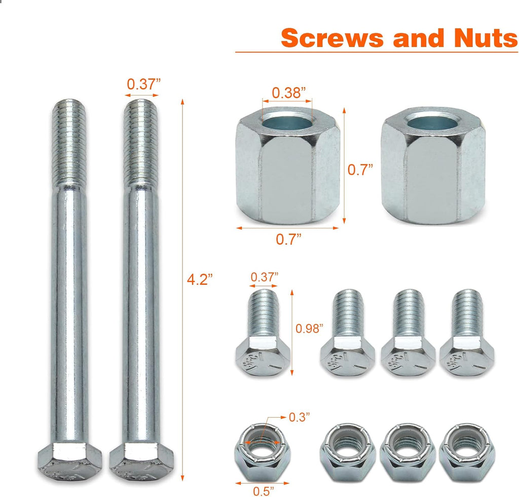 ATV Suspension 4 inch Lift Kit Front & Rear Pack of 2 U45325