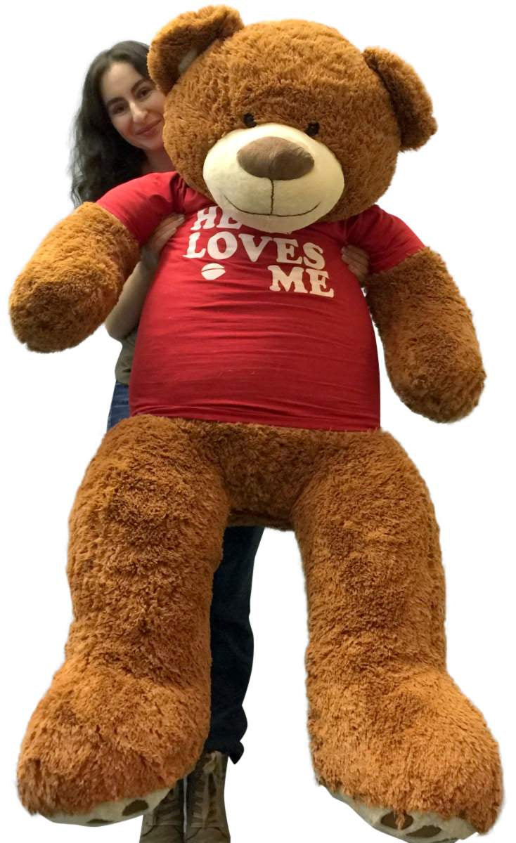 Giant Teddy Bear 60 Inch Soft Brown D976445