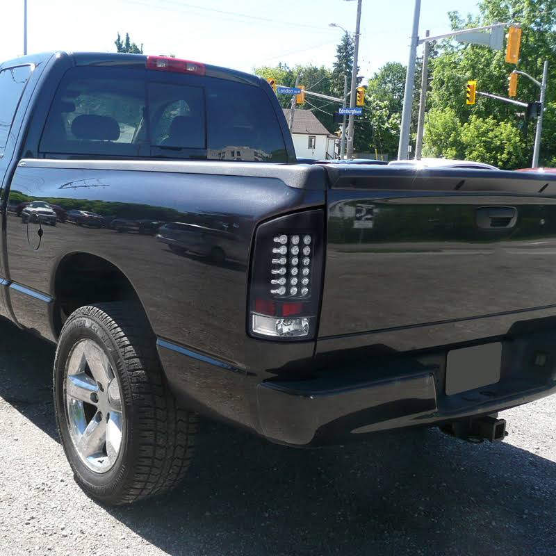 Black LED Tail Lights G648003
