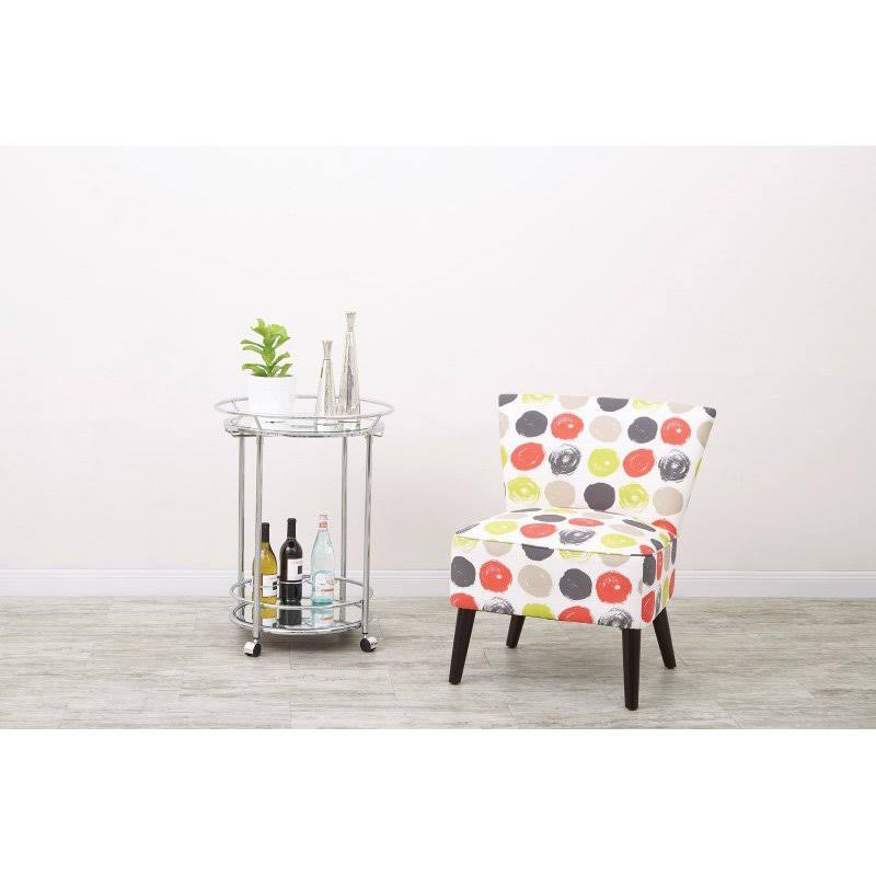 Chrome Serving Cart C5681