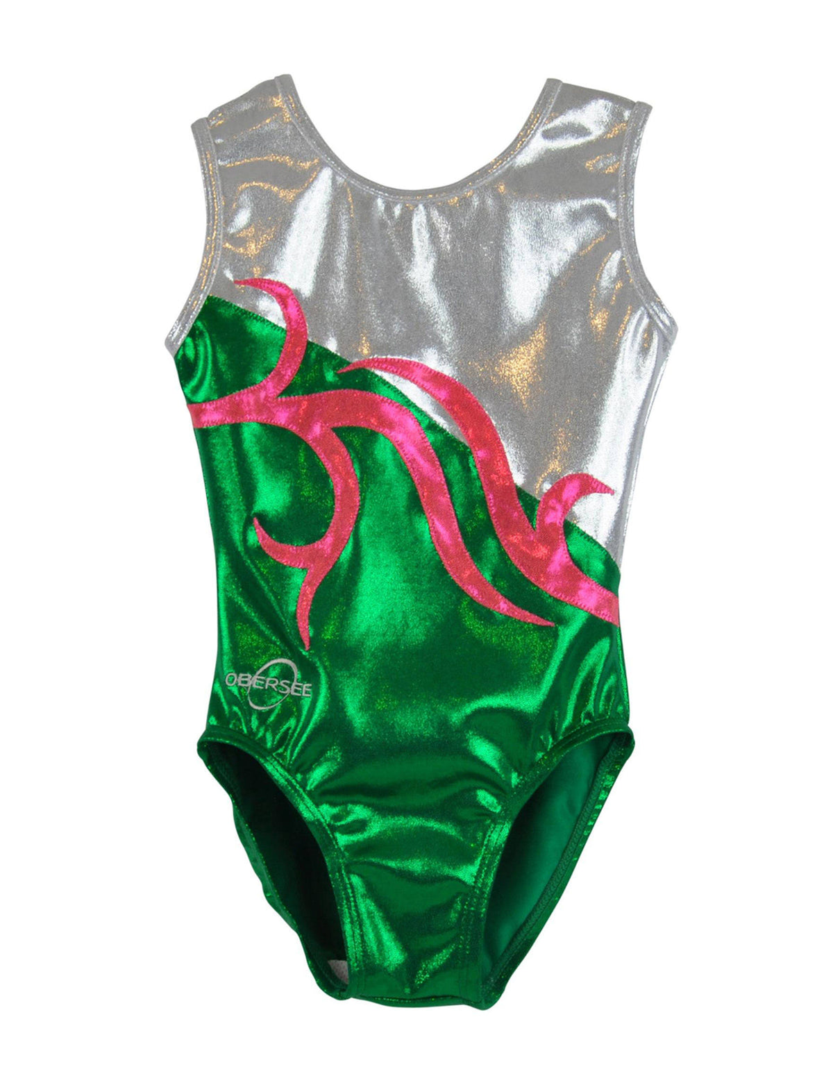 Green Gymnastics Leotard R4220