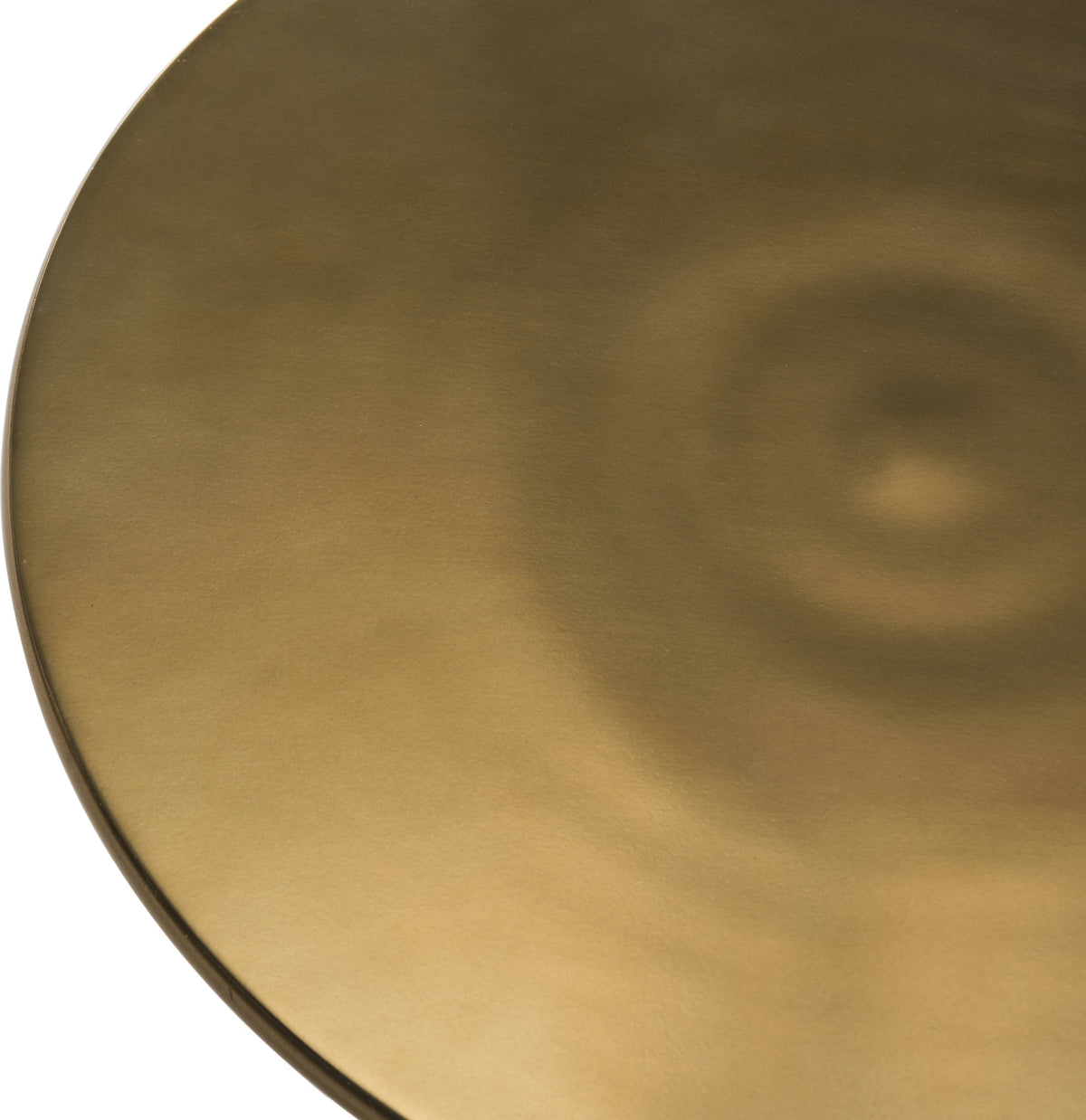 Antique Brass Round Side Table C471532