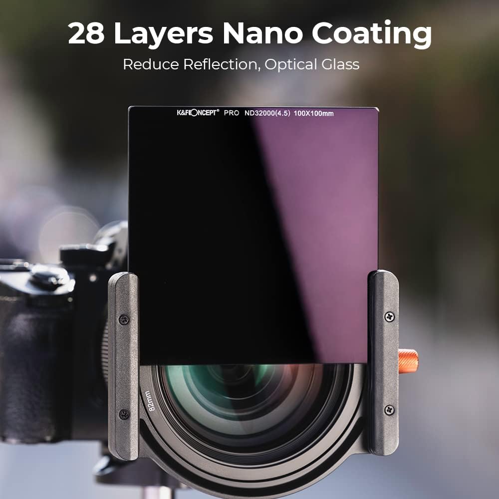 100x100mm Square ND32000 Neutral Density Filter Pack of 2 I9405