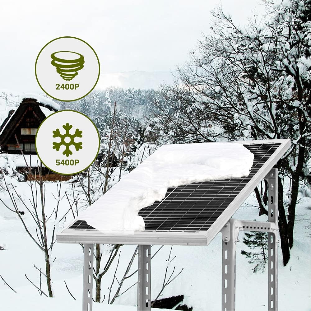 20 Watt 12 Volt Monocrystalline Portable Solar Panel D711687