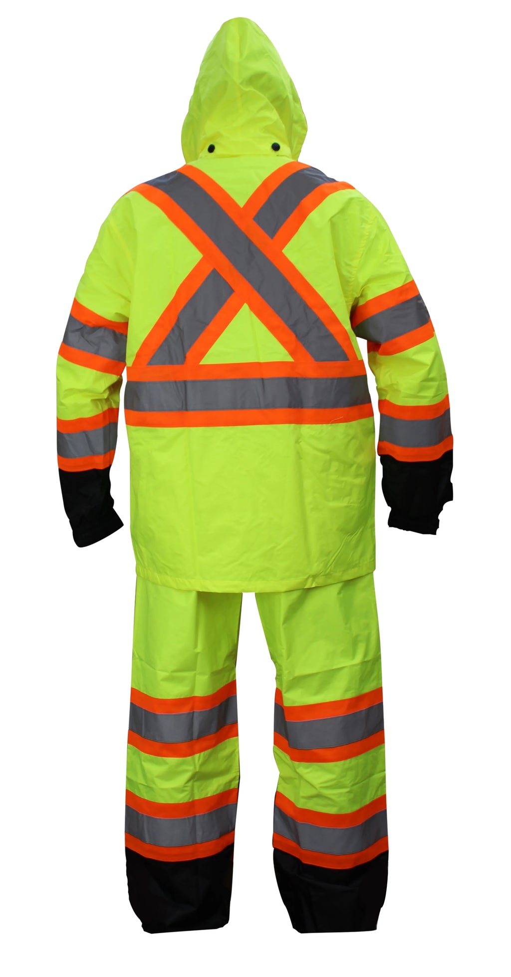 Class 3 Rain Suit, Lime, Large H931