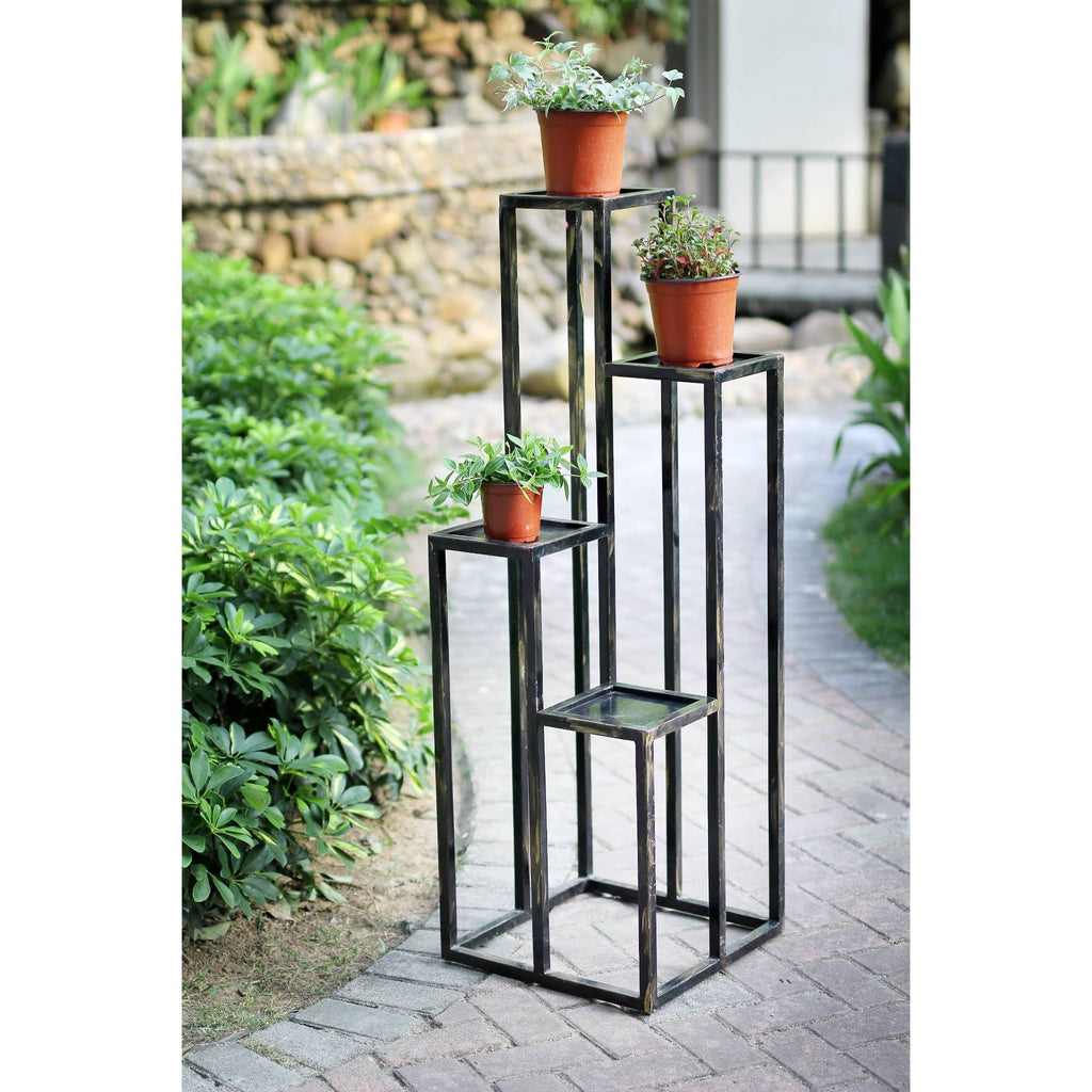 4-Tier Cast-Iron Plant Stand T27368