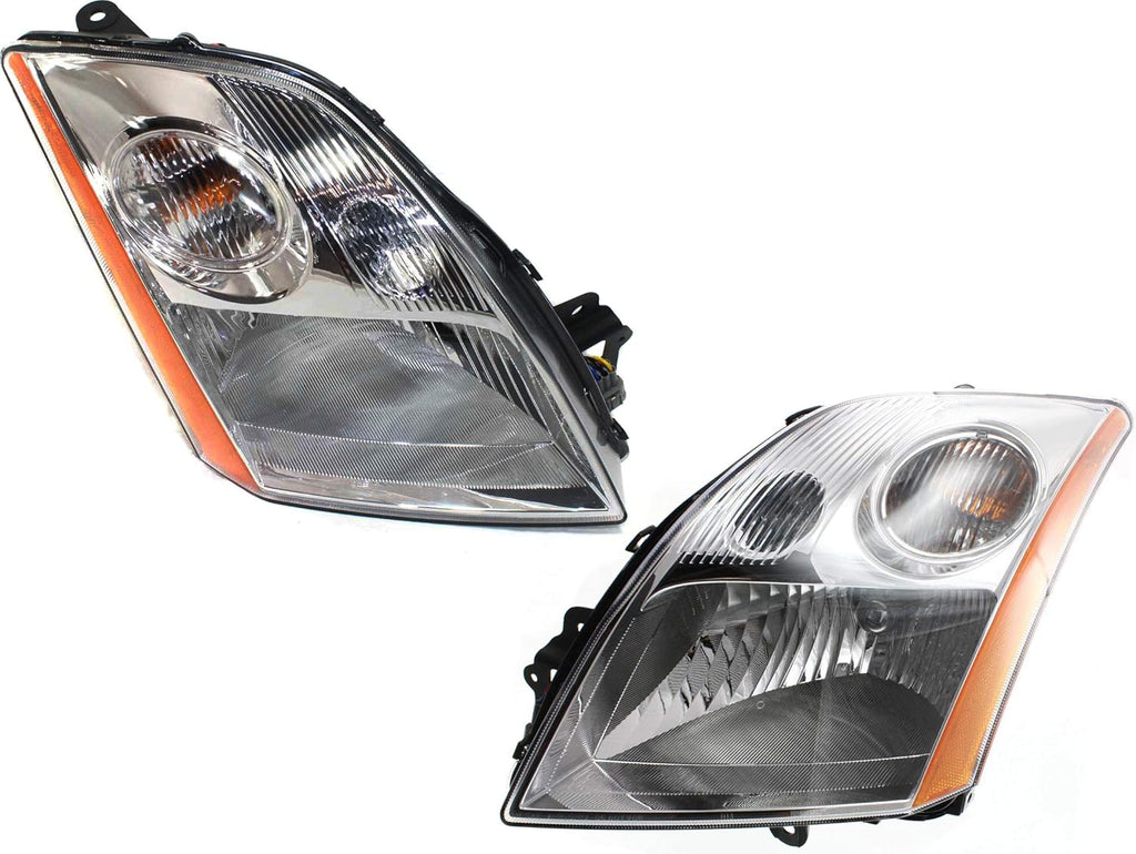 Headlight Set for 2007-2009 Nissan Sentra Halogen D707985