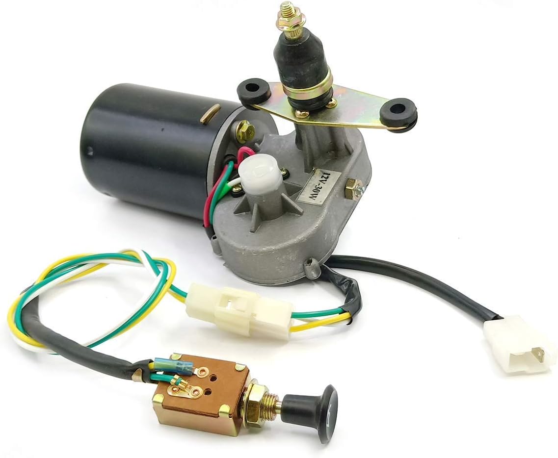 12V Electric Wiper Motor Kit with Automatic Return Function Pack of 2 C82705