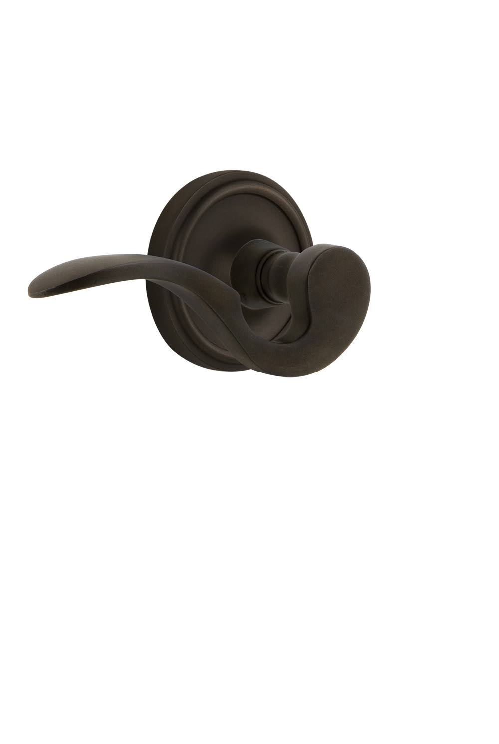 Oil-Rubbed Bronze Right Handed Passage Door Lever D397