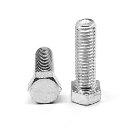 7/8 inch-14 x 1 1/2 inch Fine Thread Hex Cap Screw Full Thread Stainless Steel 316 Pk 42 X953