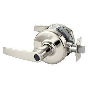 Cylindrical Lock Bright Nickel Plated Clear Coated H590112