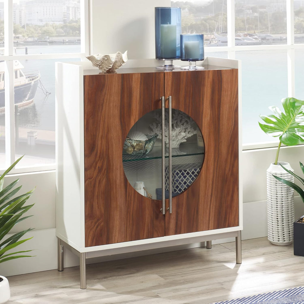 Storage Cabinet, Pearl Oak Finish S948