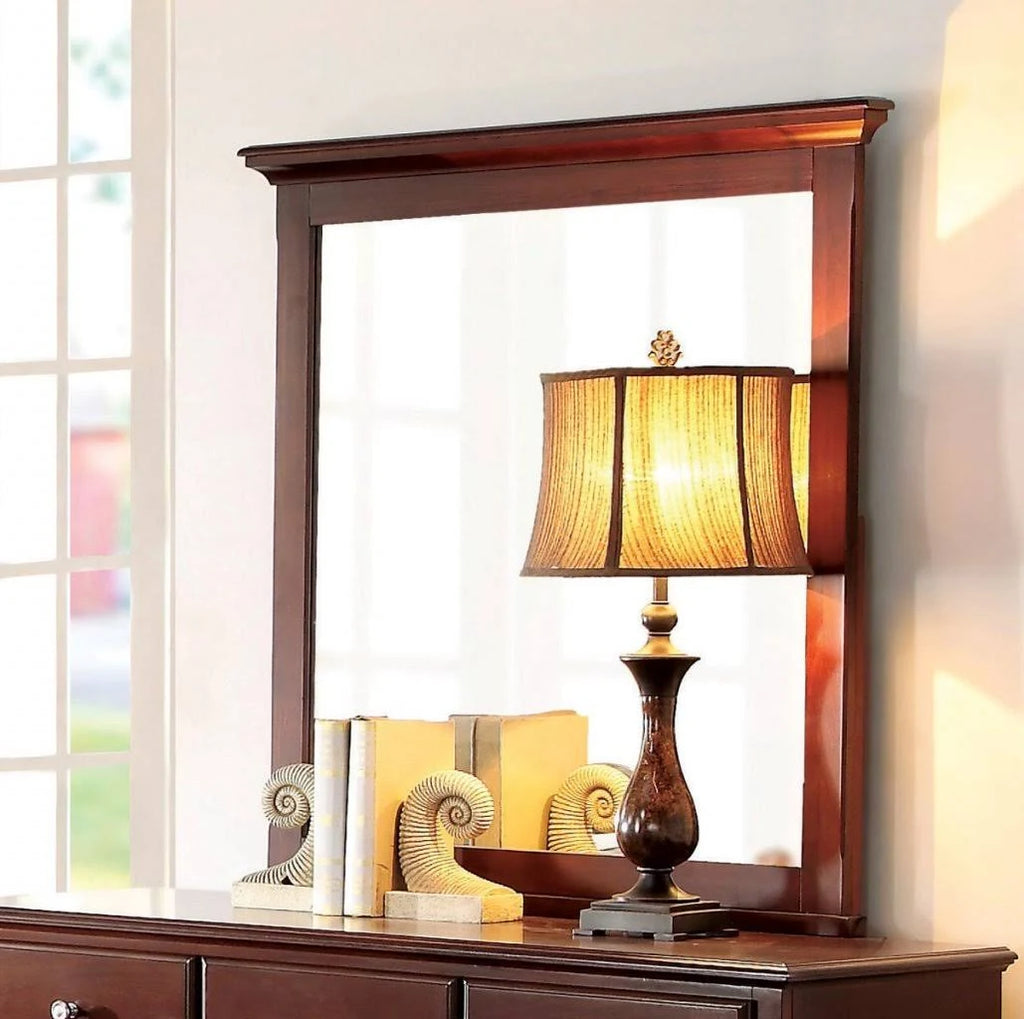 Cherry Twin Panel Bed E37300