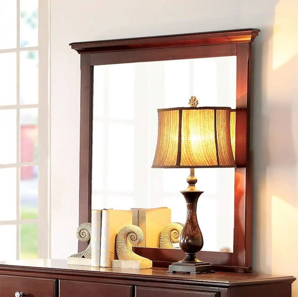 Cherry Twin Panel Bed E37300